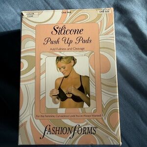 Fashion Forms Silicone Push Up Pads - Clear